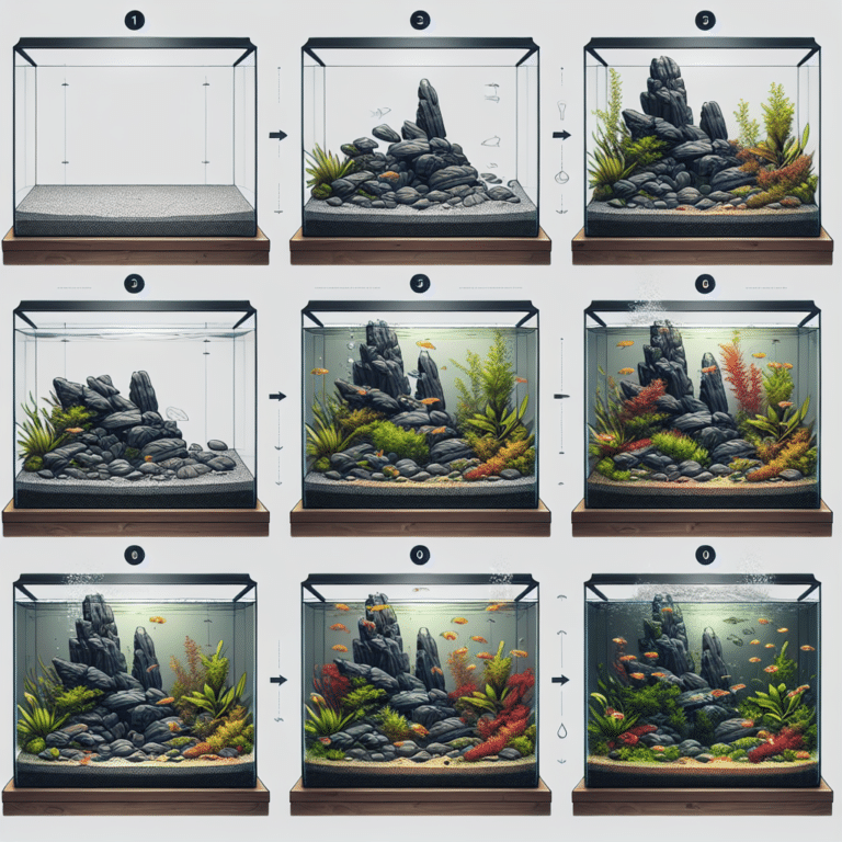 Step by Step Aquascape Tank Setup