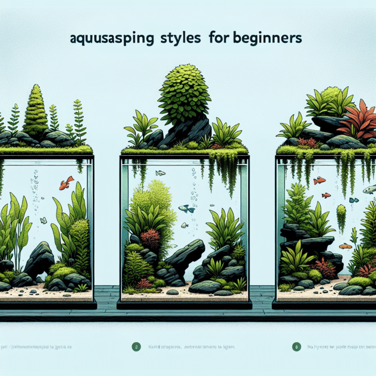 Easy-to-Follow Aquascaping Styles for Novices