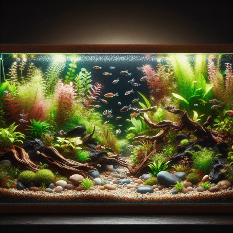 Decorating a Small Planted Tank