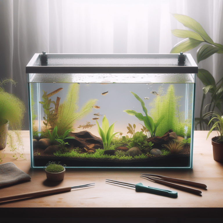 Preparing a Tank Before Adding Plants".