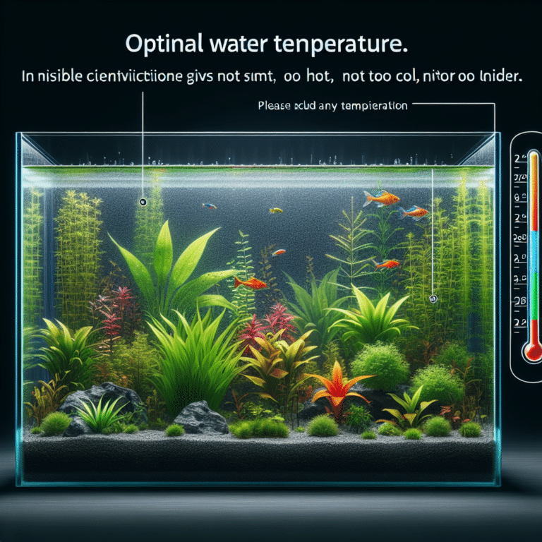 Ideal Water Temperature for Planted Tanks