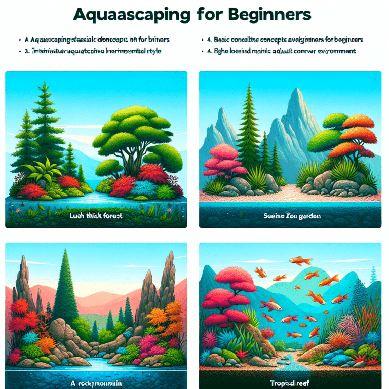 Easy-to-Follow Aquascaping Styles for Novices