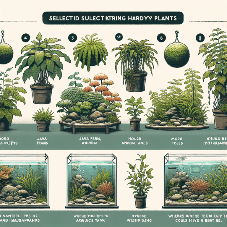 Selecting Hardy Plants for Aquascaping