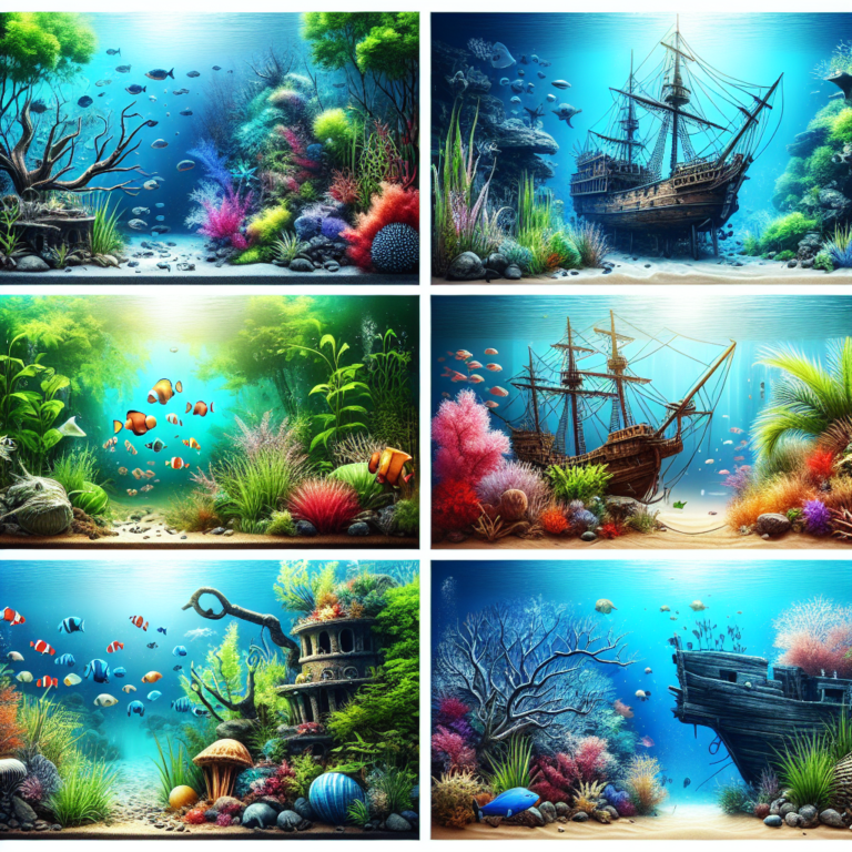 DIY Aquarium Background Ideas